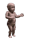 an animated image of a dancing baby