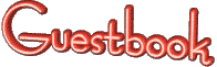 an animated image of the word Guestbook
