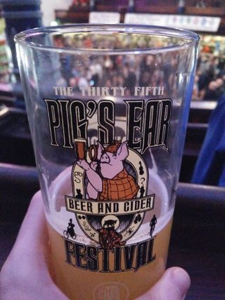 an outstanding pale ale at the annual Pig’s Ear Beer Festival in London